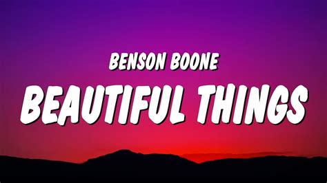 beatiful things letra|Benson Boone – Beautiful Things [Lyrics / Letra] .